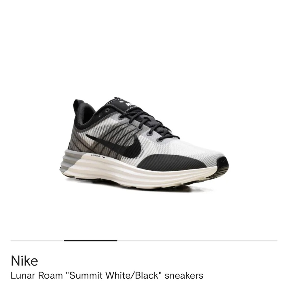 Men's Nike Lunar Roam "Summit White/Black" sneakers